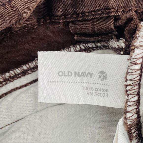 Old Navy Brown Twill Shorts - Size 5T - Adjustable Waist - Picture 7 of 7